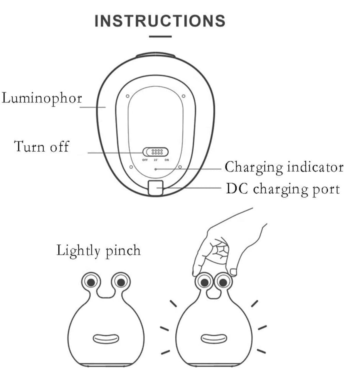 Slug Night Lamp