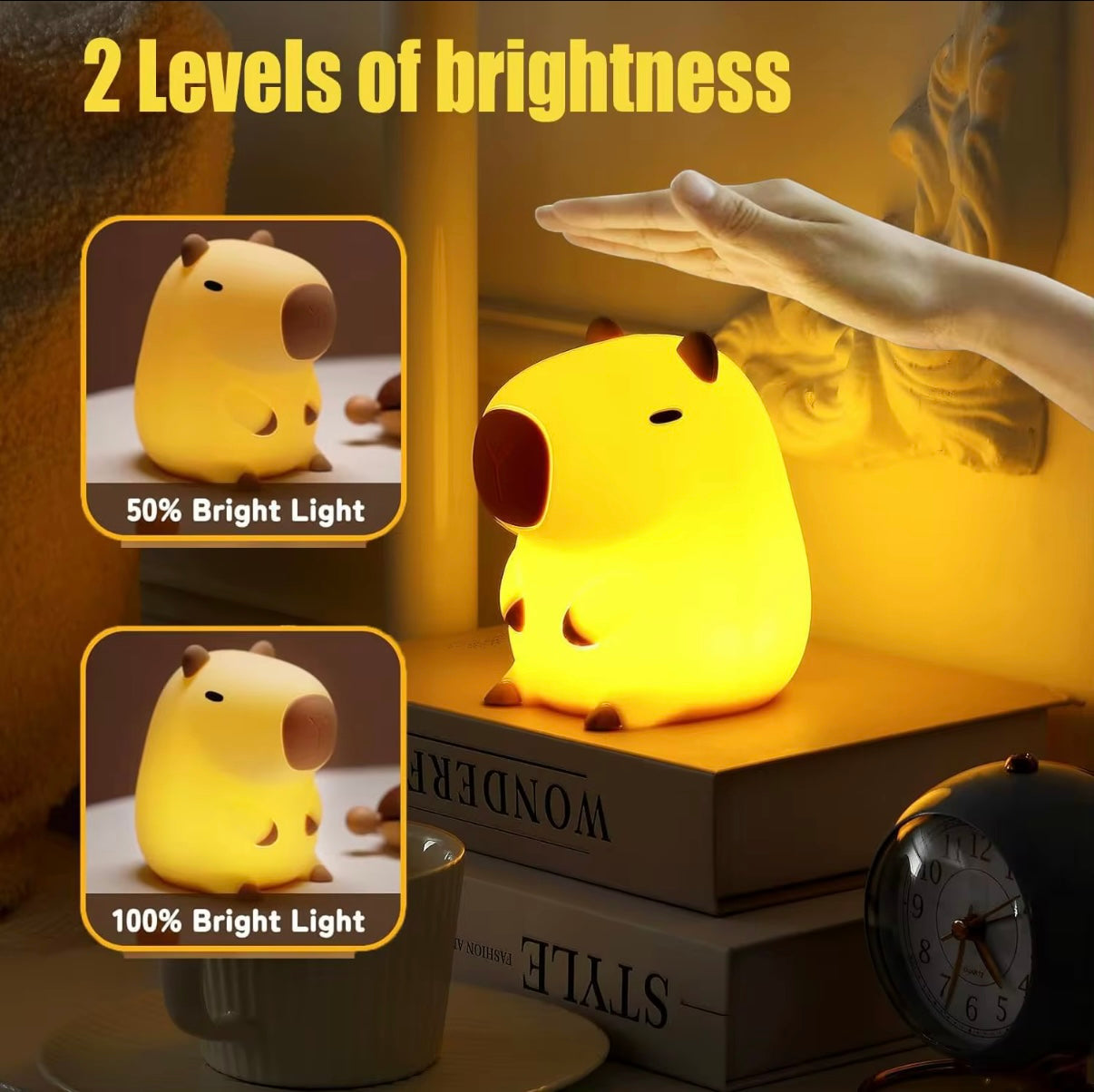 Capybara Night Light