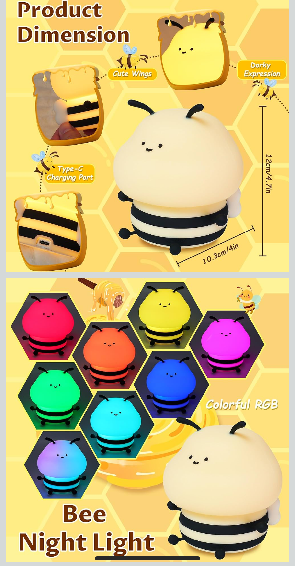 Bee Night Light