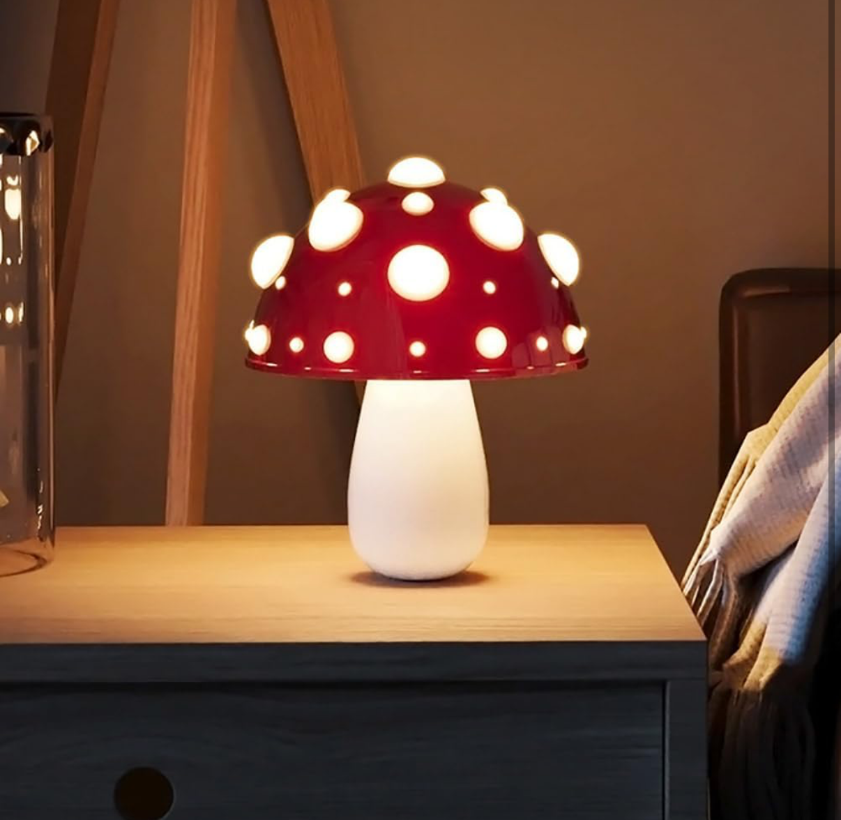 Red Mushroom Light